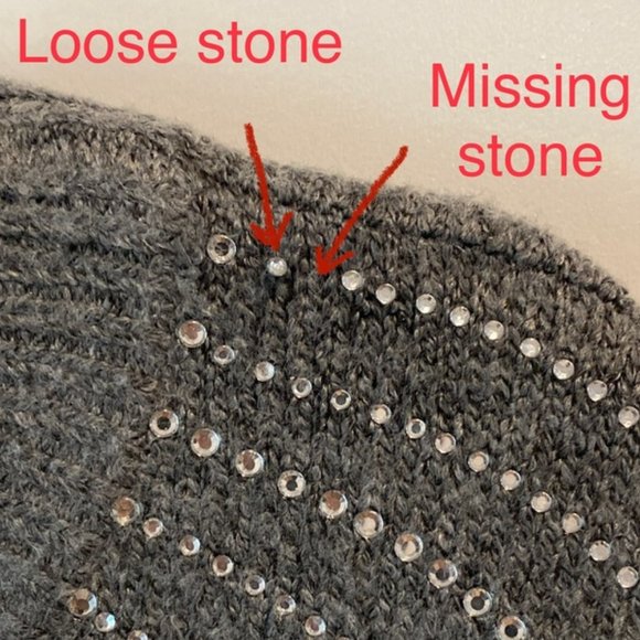 BB DAKOTA If You Fancy Rhinestone Embellished Crewneck Sweater - Picture 5 of 11